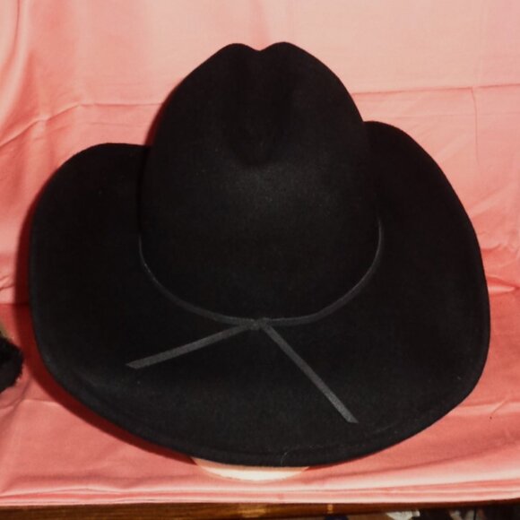 RARE AUTHENTIC SCALA WESTERN HAT DORFMAN COMPANY-EXCELLENT VINTAGE WITH BRAID - Picture 5 of 8